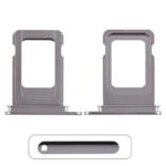Sim Card Tray for iPhone 11 Pro/ 11 Pro Max(Single SIM Card Version) - Gray