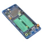 OLED Screen Digitizer Assembly with Frame for Samsung Galaxy A51 5G UW A516V (Premium) - Prism Bricks Blue