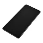 OLED Screen Digitizer Assembly with Frame for Samsung Galaxy A32 4G (2021) A325 (Premium) - Black