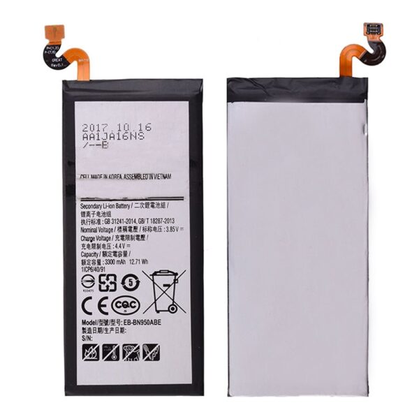 3.85V 3300mAh Battery for Samsung Galaxy Note 8 N950 Compatible