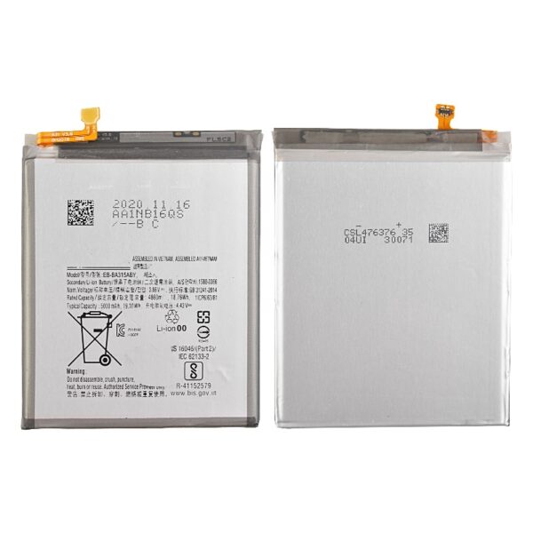 3.86V 4860mAh Battery for Samsung Galaxy A31 (2020) A315/ A32 4G (2021) A325 Compatible (EB-BA315ABY)