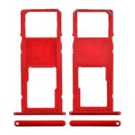 Sim Card Tray and MicroSD Card Tray for Samsung Galaxy A11(2020) A115 (Single SIM Card Version) - Red