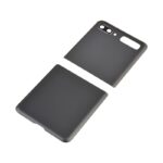 Back Cover with Camera Glass Lens and Adhesive Tape for Samsung Galaxy Z Flip 5G F707 (Up and down cover) - Mystic Grey