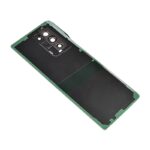 Back Cover with Camera Glass Lens and Adhesive Tape for Samsung Galaxy Z Fold2 5G F916 - Mystic Black
