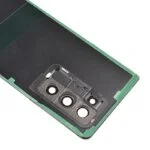 Back Cover with Camera Glass Lens and Adhesive Tape for Samsung Galaxy Z Fold2 5G F916 - Mystic Black