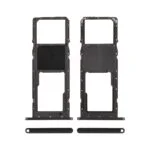 Single Sim Card Tray for Samsung Galaxy A02s (2021) A025 - Black