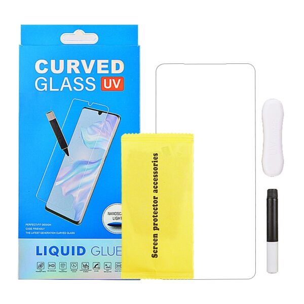 Full Cover Tempered Glass Screen Protector for Samsung Galaxy Note 20 N980/ Note 20 5G N981 (with UV Light & UV Glue) (Retail Packaging)