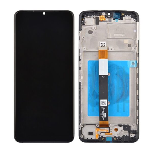 LCD Screen Digitizer Assembly With Frame for Samsung Galaxy A03S (2021) A037U (for America Version) - Black