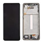 OLED Screen Digitizer Assembly With Frame for Samsung Galaxy A33 5G (2022) A336 - Black