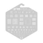 18 Kinds BGA Reballing Stencil for iPhone 12/ 12 mini/ 12 Pro/ 12 Pro Max (IP-08)