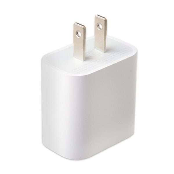 18W Type-C Quick Charge Wall Charger for iPhone 11 to 14 Series SE (2024) iPad (High Quality) - White