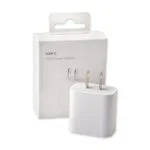 18W Type-C Quick Charge Wall Charger for iPhone 11 to 14 Series SE (2024) iPad (High Quality) - White