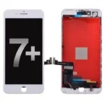 LCD Screen Display with Touch Digitizer Panel and Frame for iPhone 7 Plus (Aftermarket) - White