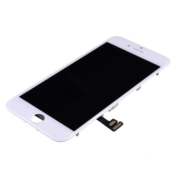 LCD Screen Display with Touch Digitizer and Back Plate for iPhone 7 (High Quality) - White