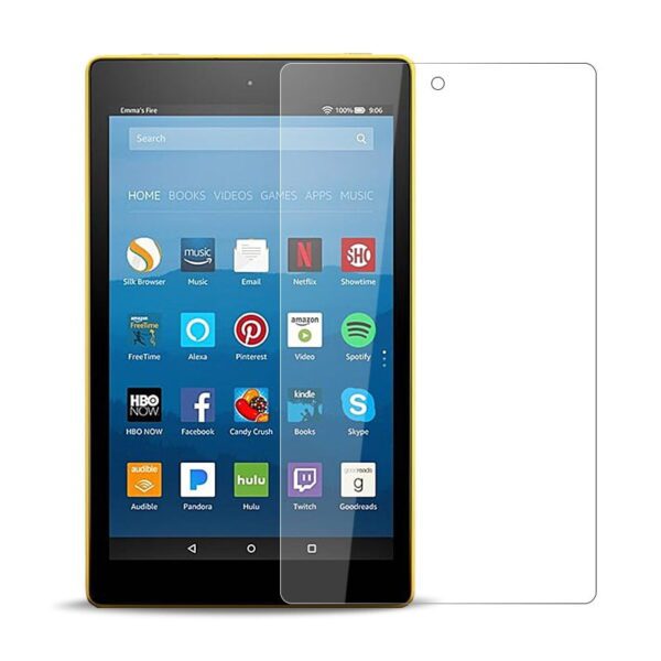 Tempered Glass Screen Protector for Amazon Fire HD 8 (2017) (Retail Packaging)