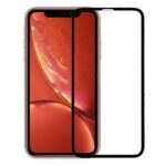 Full Cover Tempered Glass Screen Protector for iPhone XR/ 11(6.1 inches) - Black (Retail Packaging)