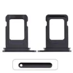 Sim Card Tray for iPhone 11 Pro/ 11 Pro Max(Single SIM Card Version) - Gray