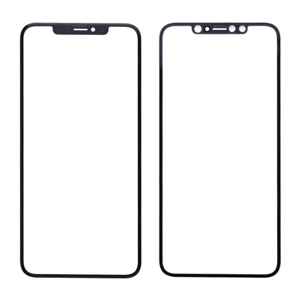 Front Screen Glass Lens with OCA for iPhone XS Max - Black