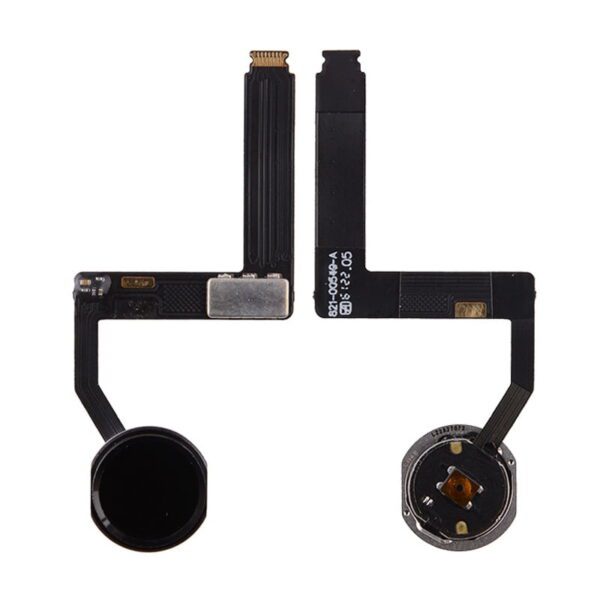 Home Button with Flex Cable Ribbon and Home Button Connector for iPad Pro (9.7inches) - Black