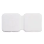 2 in 1 Folding Magnetic Wireless Fast Charger for Apple Watch/ iPhone - White