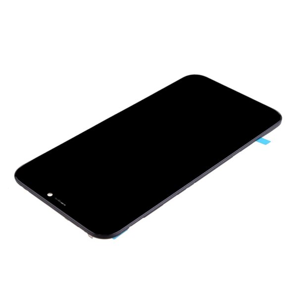 LCD Screen Digitizer Assembly With Back Plate for iPhone XR (Incell/ Aftermarket) - Black