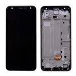 LCD Screen Display with Digitizer Touch Panel and Bezel Frame for LG K40 LMX420/ K12 Plus/ X4(2019) - Black