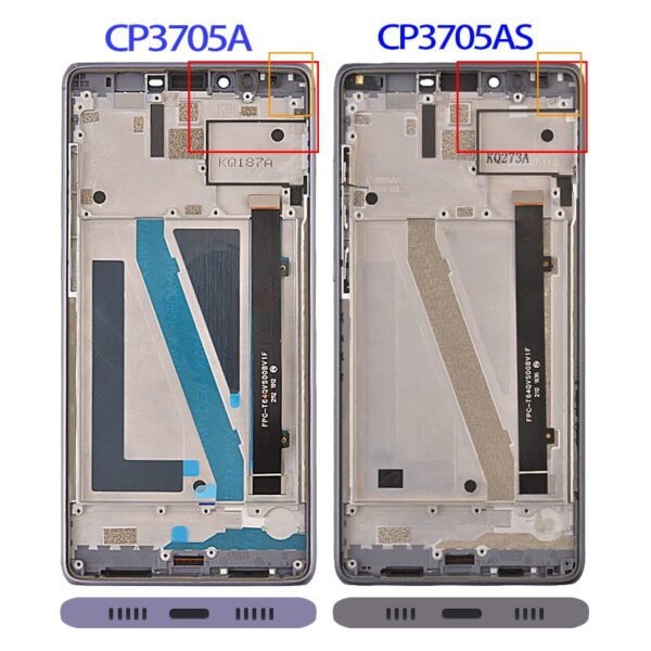 LCD Screen Digitizer Assembly for Coolpad Legacy 3705A - Silver