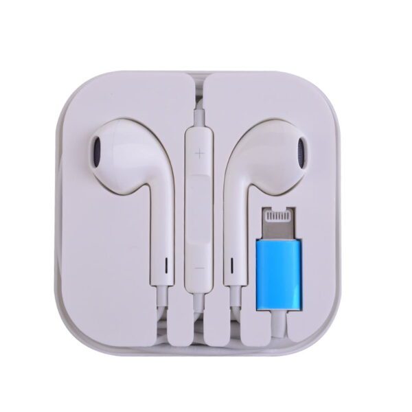 Wired Headphone for iPhone - White(Bluetooth Connection Required)