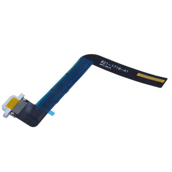 Charging Port with Flex Cable for iPad 7 (2019)/ iPad 8 (2020)/ iPad 9 2021 - White