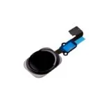 Home Button with Flex Cable Ribbon, Home Button Connector for iPhone 6S/ 6S Plus - Black