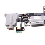 Charging Port with Flex Cable, Headphone Jack and Microphone for iPhone 6S (High Quality) - White