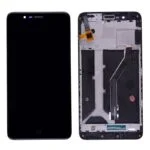 LCD Screen Display with Digitizer Touch Panel and Bezel Frame for ZTE ZMax Pro 2/ Blade Z Max Z982 - Black