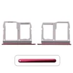 Sim Card Tray and MicroSD Card Tray for LG V40 ThinQ V405/ G8 ThinQ LM-G820 - Carmine Red