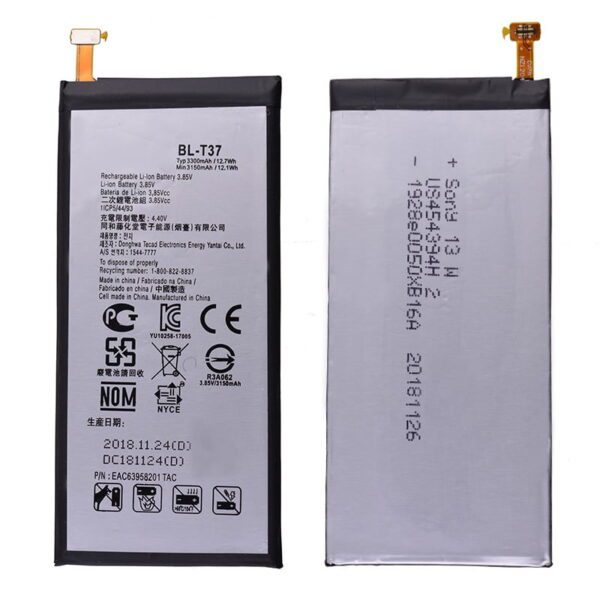 3.85V 3150mAh Battery for LG Stylo 4 Q710,Stylo 4 Plus/ V40 ThinQ V405(BL-T37)