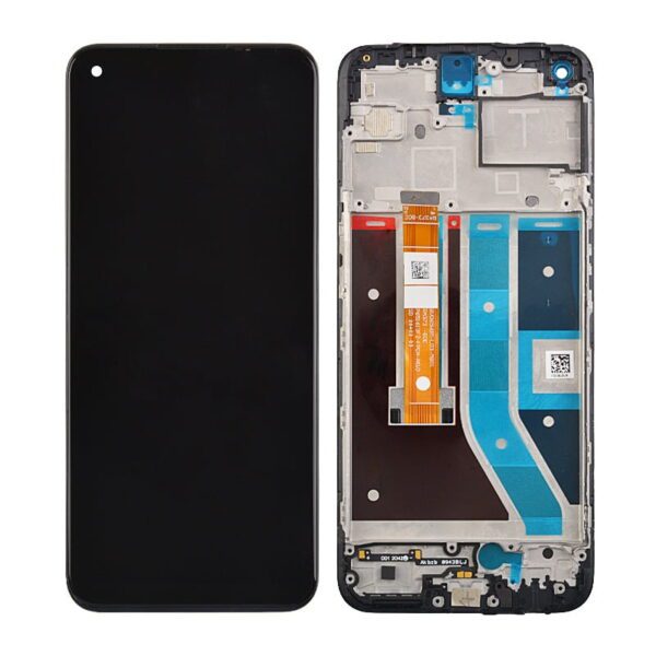 LCD Screen Digitizer Assembly With Frame for OnePlus Nord N100 - Black