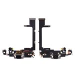 Charging Port Flex Cable with Interconnect Board for iPhone 11 Pro (High Quality) - Black