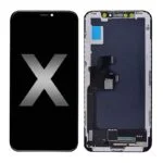 LCD Screen Display with Touch Digitizer Panel and Frame for iPhone X(Incell/ Aftermarket) - Black