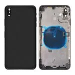 Back Housing with Small Parts Pre-installed for iPhone XS Max(No Logo)- Black