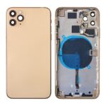 Back Housing with Small Parts Pre-installed for iPhone 11 Pro Max(No Logo)- Black