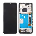 LCD Screen Digitizer Assembly with frame for TCL 30 XE 5G T767 - Black