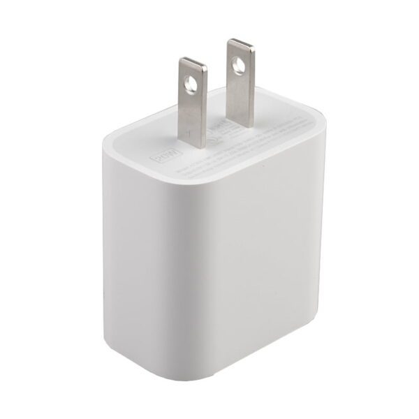 20W Type-C Quick Charge Wall Charger for iPhone 11 to 14 Series SE (2020) iPad (High Quality) - White