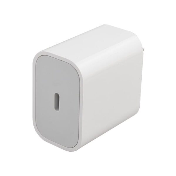 20W Type-C Quick Charge Wall Charger for iPhone 11 to 14 Series SE (2020) iPad (High Quality) - White