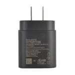 25W Type-C Quick Charge Wall Charger for Samsung - Black