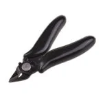 3.5inch Mini Diagonal Cutting Plier Wire Cable Side Flush Cutter - Black