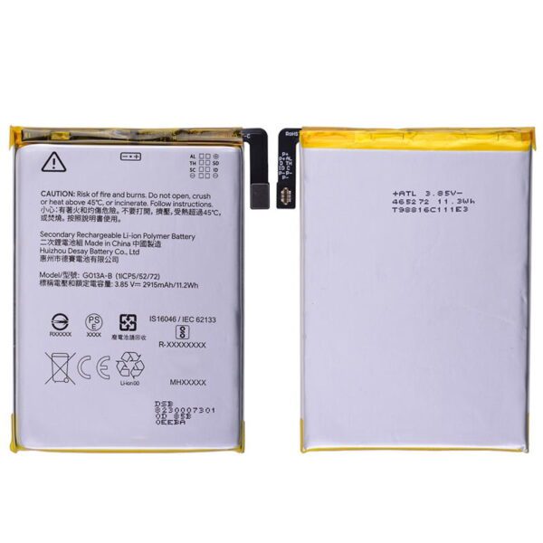 3.85V 2915mAh Battery for Google Pixel 3(G013A-B)