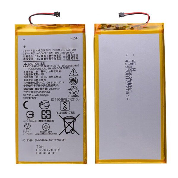 3.8V 2820mAh Battery for Motorola Moto Z2 Play XT1710(HZ40)