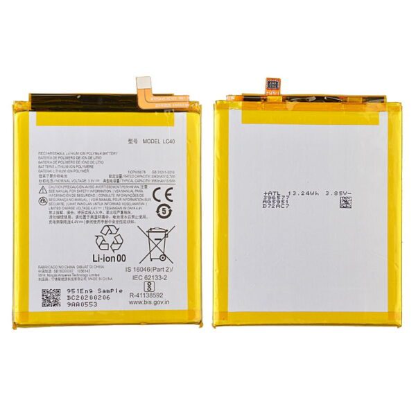 3.8V 3340mAh Battery for Motorola Moto E(2020) XT2052 (LC40)