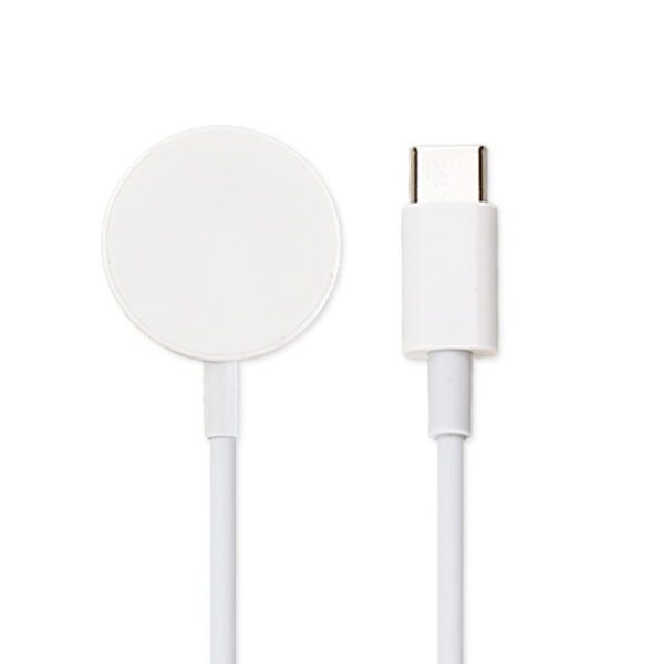3ft Magnetic USB Charging Cable for Apple Watch Series 1 2 3 4 5 6 7 8 - White