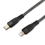 3ft Type-C to 8 Pin Fast Charging Data Cable - Black