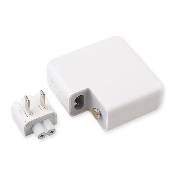 87W USB-C Power Adapter Wall Charger for MacBook - White